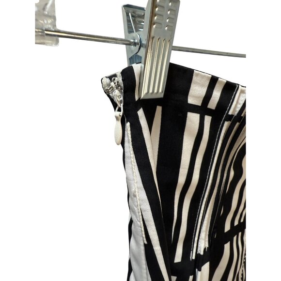 Worthington Womens Black‎ & White Geometric Print Skirt Size 8 - Picture 12 of 12